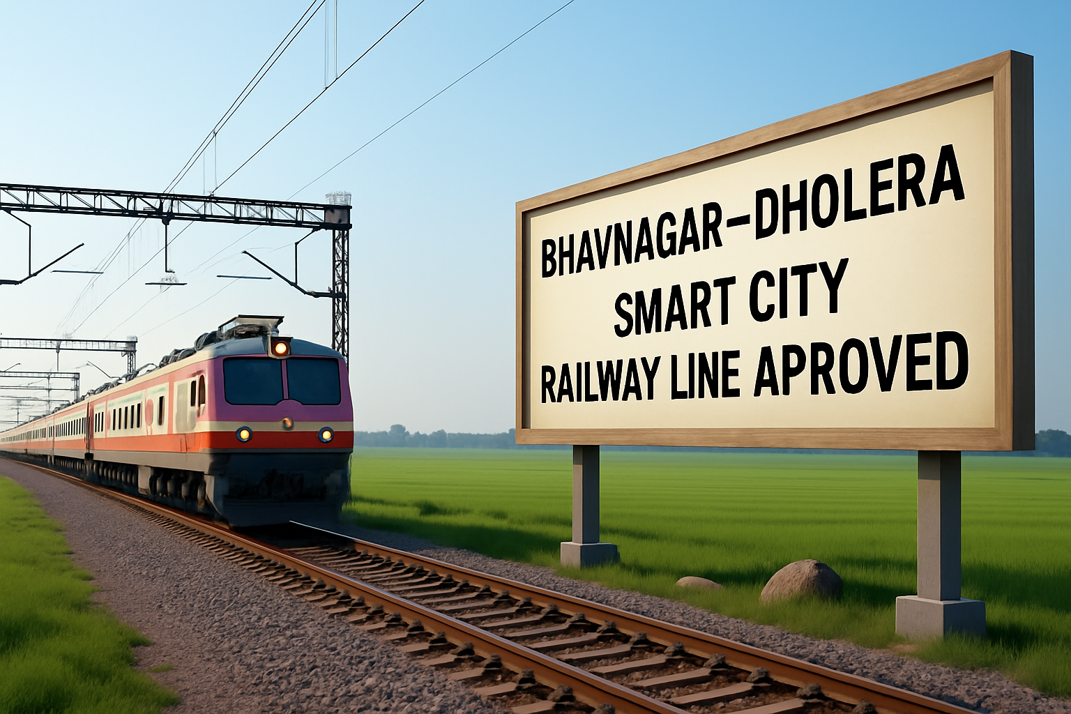 Dholera-Bhavnagar Railway